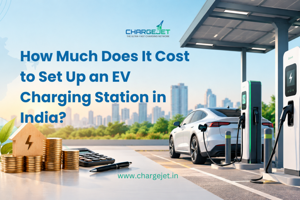 EV charging station cost in India