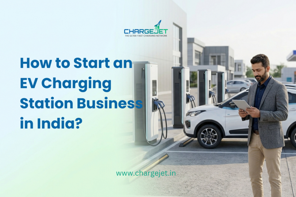 start an EV charging station business in India